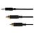 Pronomic Stage J3RC-1,5m Cavo Audio 3,5mm Stereo Jack/Cinch 1,5m nero 5x Set thumbnail 2