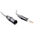 Pronomic Stage JXM-0.5 Stereoklinke/XLR Kabel 0,5m Schwarz thumbnail 2