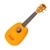 Classic Cantabile US-100P NAT Sopraan Ukulele Pineapple Set incl. Ukuleleschool & Tas thumbnail 2