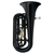 Classic Cantabile  KT-30BK MardiBrass Kunststoff Bb-Tuba Schwarz thumbnail 2