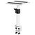 Omnitronic TMO-2 Supporto Monitor Bianco thumbnail 2