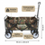 Stagecaptain BW-907 CA Bollycart Carrello Pieghevole Senza Tetto Camouflage thumbnail 2