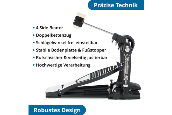 XDrum Pro Single Fußmaschine  - Retoure (Zustand: sehr gut) image 2