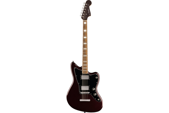 Squier Paranormal Baritone Jazzmaster HH Oxblood image 2