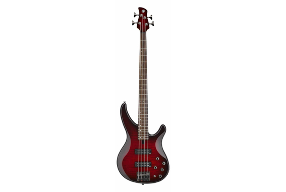 Yamaha TRBX604FM Dark Red Burst image 2