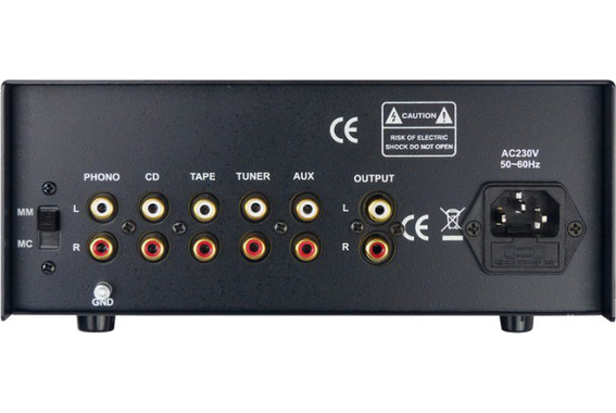 Dynavox TPR-3 Préampli Phono À Tubes Noir image 2