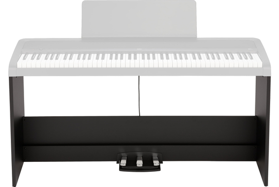 Korg STB2-BK Stand With Pedal Set Black image 2