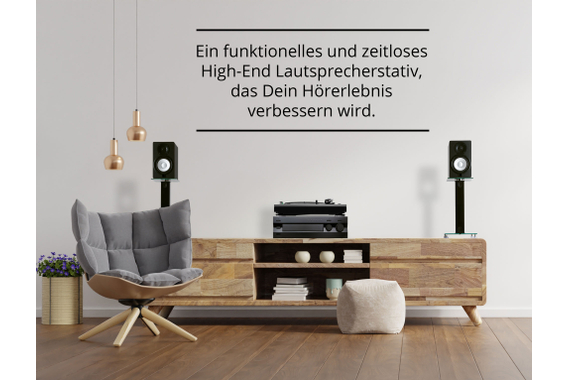 Pronomic SLS-282 BK Lautsprecher Stative Paar  - Retoure (Zustand: sehr gut) image 2