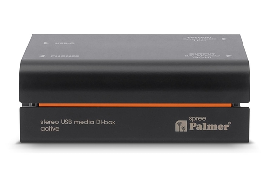 Palmer River Spree USB-C XLR Stereo-Media-DI-Box image 2