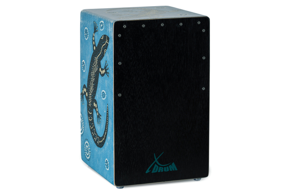 XDrum Design Series Cajon "Gecko" Set incl. Tas + School image 2