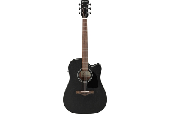 Ibanez AW84CE-WK Weathered Black image 2