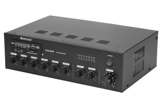 Omnitronic CPE-60P Amplificatore Mixer ELA image 2