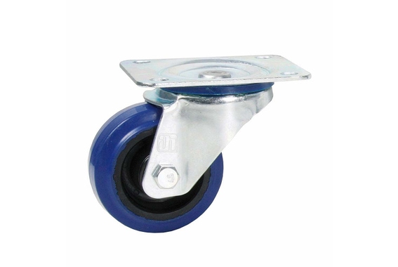 Adam Hall 372081 Bluewheel Lenkrolle 80mm 4er Set image 2