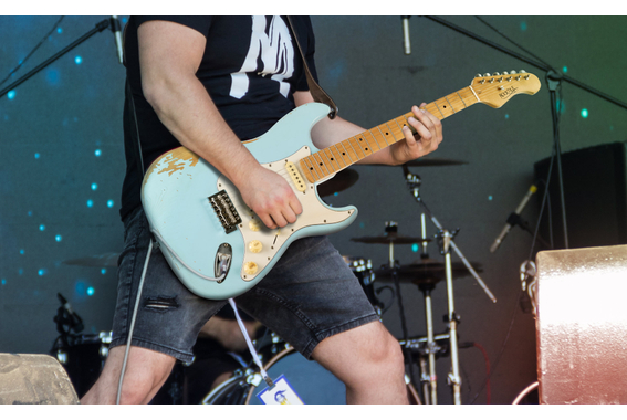 Rocktile Vinstage ST-RMGN E-Gitarre Bright Sky Blue  - Retoure (Zustand: sehr gut) image 2