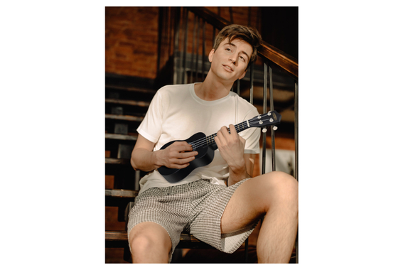 Classic Cantabile US-50 BK Sopran Ukulele Negra image 2