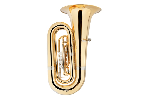 B&S GR55 5/4 Bb Tuba Goudmessing Helder Gelakt image 2