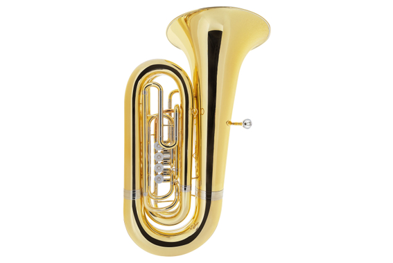 Lechgold BT-18/4L Bb-Tuba Gelakt Deluxe Set image 2