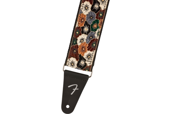 Fender Wild Bloom Strap Brown 2" Gitarrengurt image 2