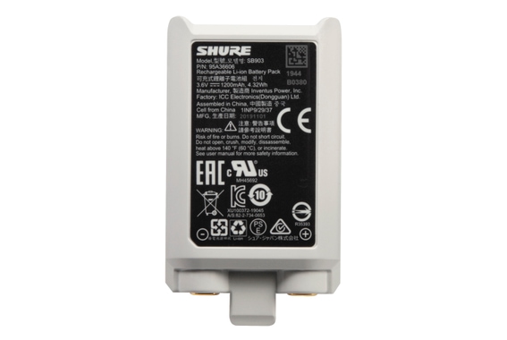 Batteria agli Ioni di Litio Shure SB903 image 2
