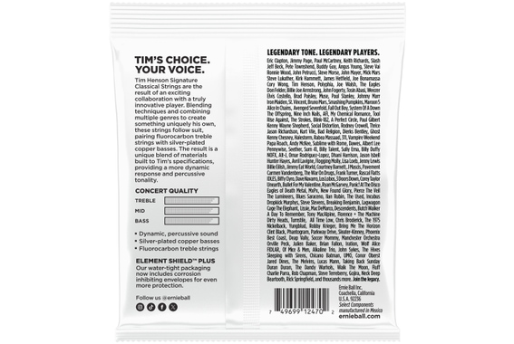 Corde Per Chitarra Classica Ernie Ball Tim Henson image 2