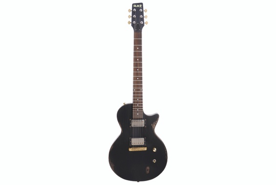 Slick SL52 BK Electric Guitar Black image 2