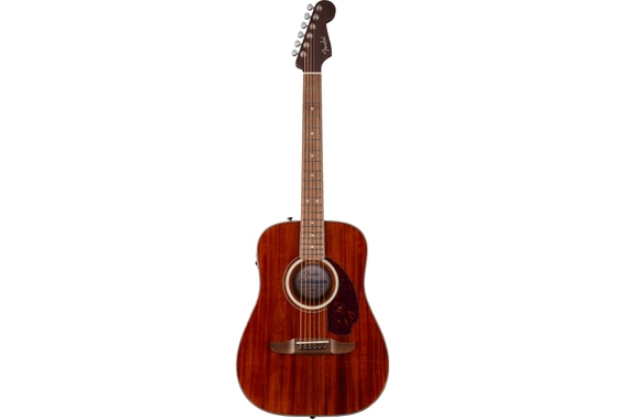 Fender California Deluxe Redondo Jr. E Acajou Naturel image 2