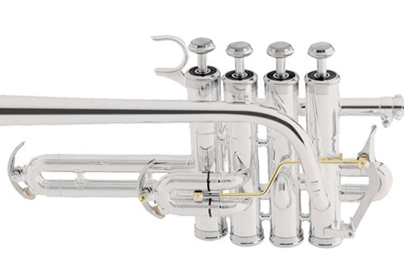 Cerveny CTR 6018TSII Bb/A-Piccolotrompet Senator image 2