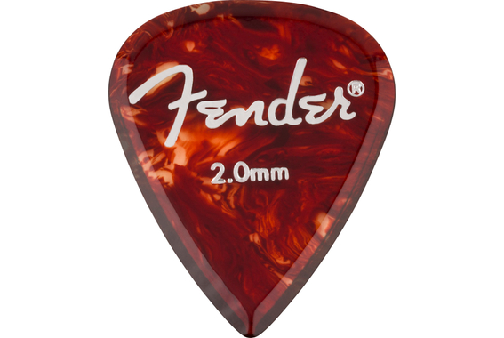 Fender Aero Acrylic Picks Heavy Confezione da 6 image 2