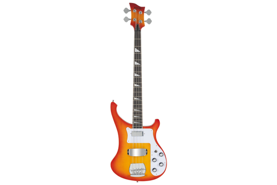 Rocktile Pro RB-400R Redneck E-Bass Red Sunburst Super Set image 2
