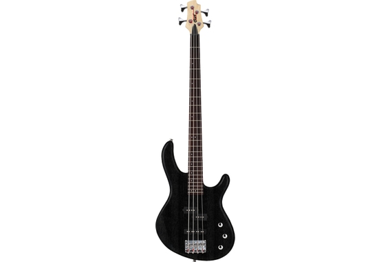 Cort Action PJ E-Bass Open Pore Black Starter Set image 2
