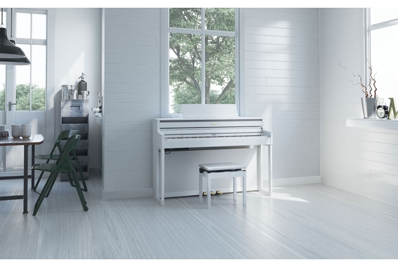 Roland HP704-WH Digitalpiano Wit mat image 2