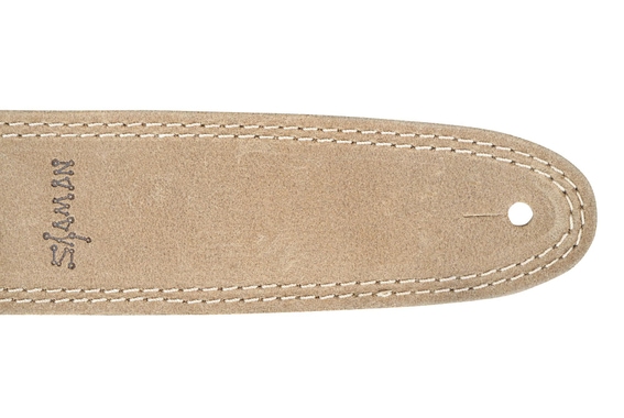 Shaman Standard 02 Sangle En Cuir Marron Clair, Couture Blanche Lisse image 2