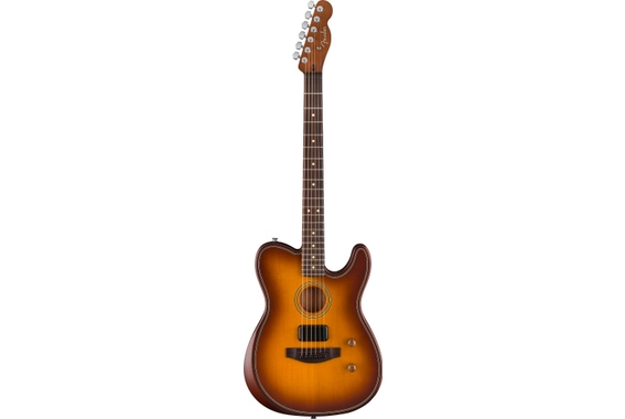 Fender Acoustasonic Standard Telecaster Honey Burst image 2