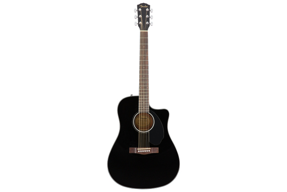 Fender CD-60SCE Guitare Western Noire image 2