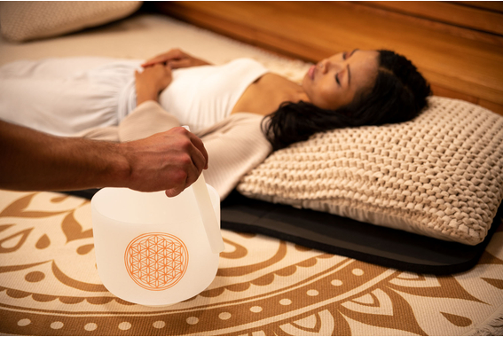 Meinl Sonic Energy PCSB8FOL Bol Chantant Cristal 8" « Flower of Life » image 2