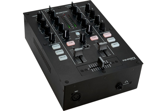 Omnitronic PM-202FX Mixeur DJ 2 Canaux Avec Effets image 2