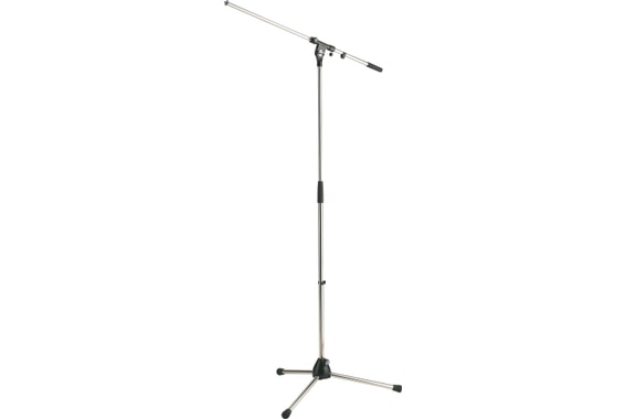 K&M 210/2 Pied de Micro Chromé Set incl. Sac image 2