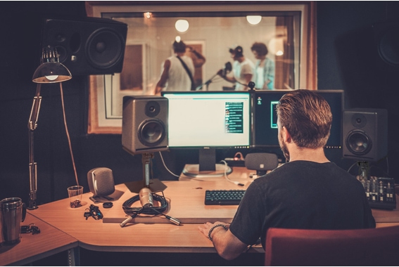 Pronomic SLS-36P BK Pied De Table Pour Moniteurs Studio image 2