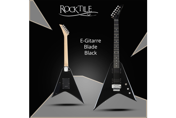 Rocktile MG-3013 Blade E-Gitarre Black  - Retoure (Zustand: akzeptabel) image 2