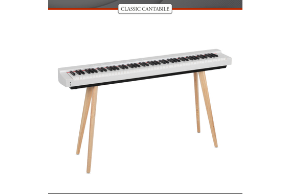 Classic Cantabile SP-316 Stage Piano Set Supporto Bianco image 2