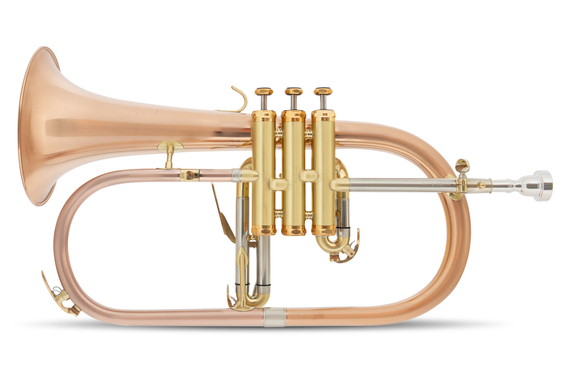 Lechgold FH-60GB Flügelhorn gebürstet Deluxe Set image 2