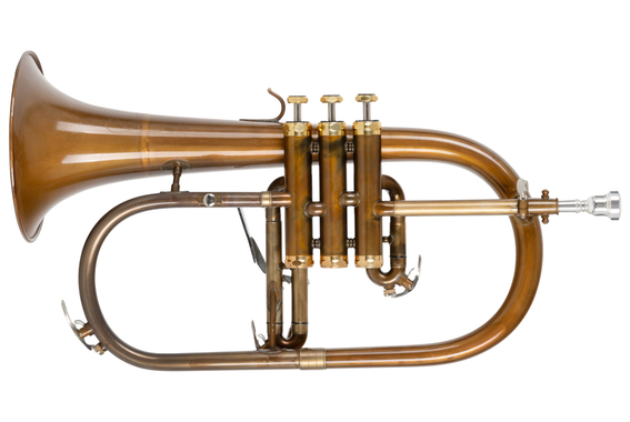 Lechgold FH-60GV Bb-Flügelhorn antik image 2