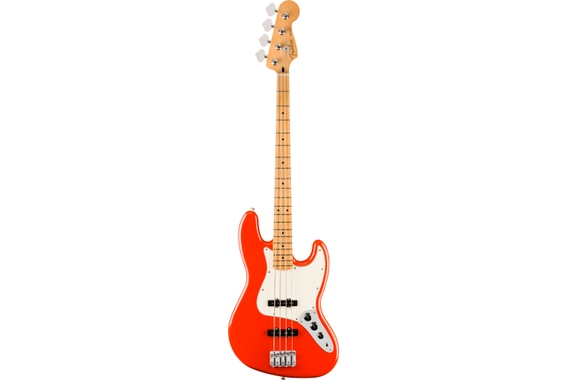 Fender Player II Jazz Bass MN Coral Red Set image 2