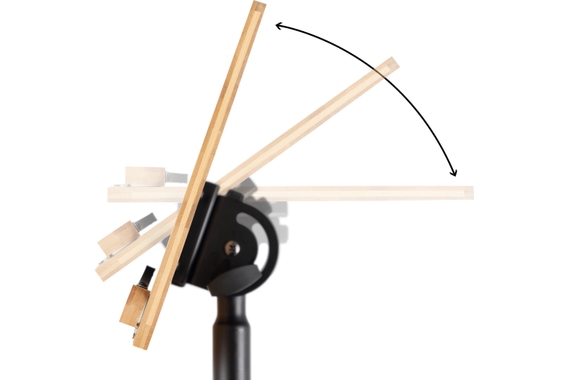 Pupitre Classic Cantabile OSW-125 en Bambou image 2