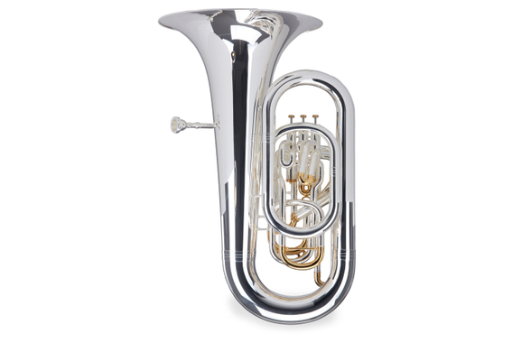 Lechgold Supreme ET-483S Eb Tuba versilbert  - Retoure (Zustand: sehr gut) image 2