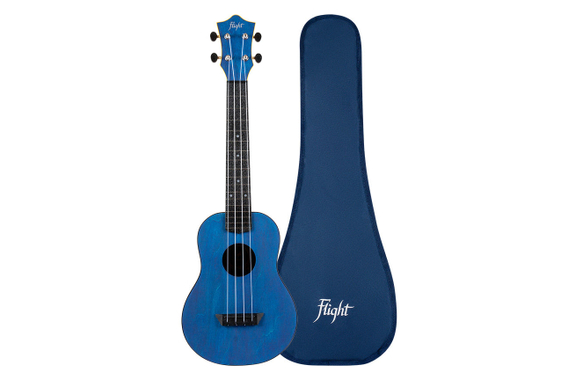 Flight TUC35 Dark Blue Travel Set Ukulélé Concert image 2