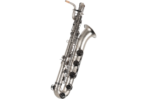 Lechgold LBS-25MN Saxophone Baryton noir nickelé image 2