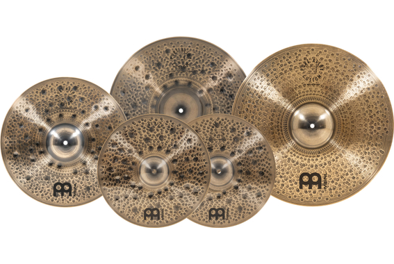 Meinl Pure Alloy Custom Extra Thin Hammered Expanded Set + Housse Pour Cymbales image 2