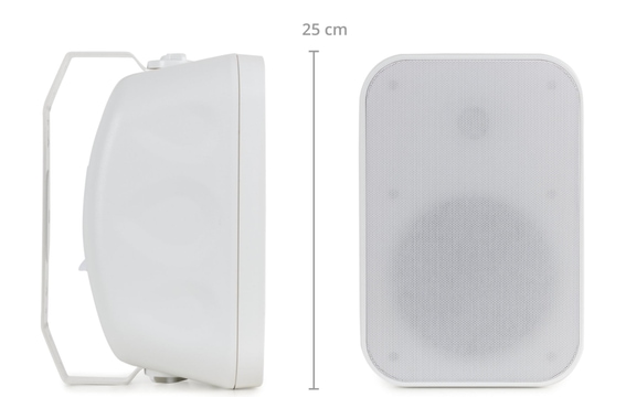 McGrey OLS-5251WH Outdoor-Lautsprecher 50 Watt Weiß mit Bluetooth Set image 2