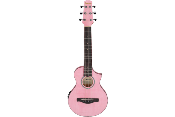 Ibanez EWP17M2E-SMO Piccolo Gitaar Strawberry Milk Open Pore image 2